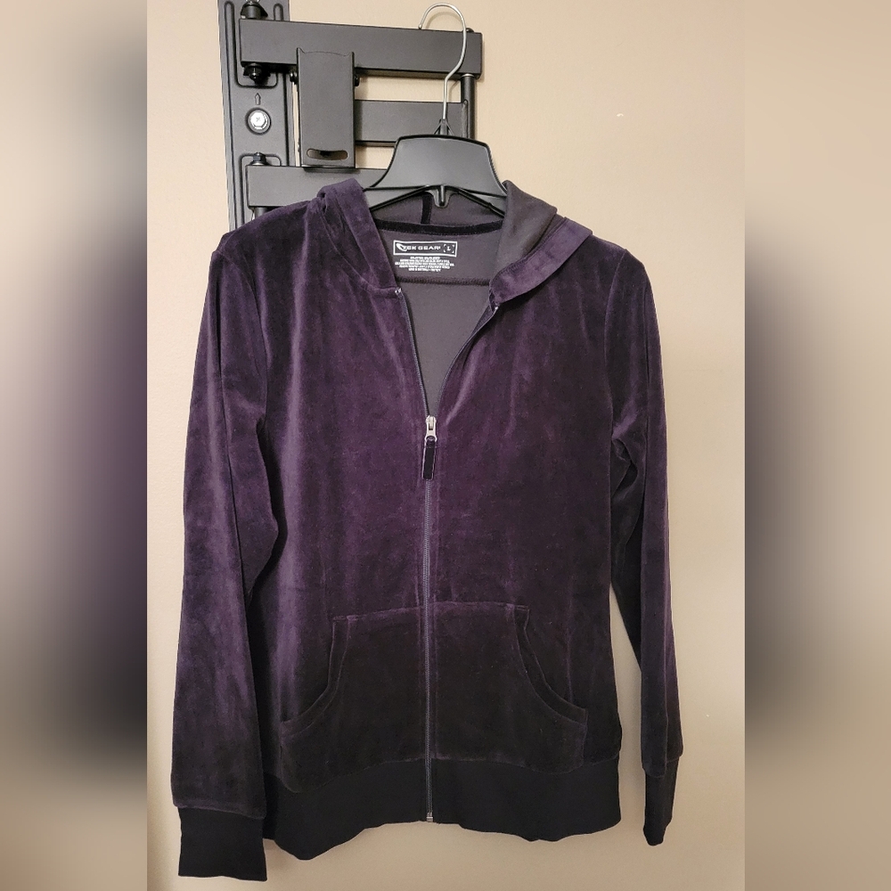 Black Zip-Up Hoodie